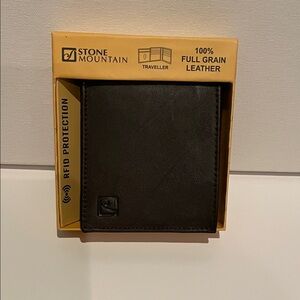 Stone Mountain Brown Leather Wallet